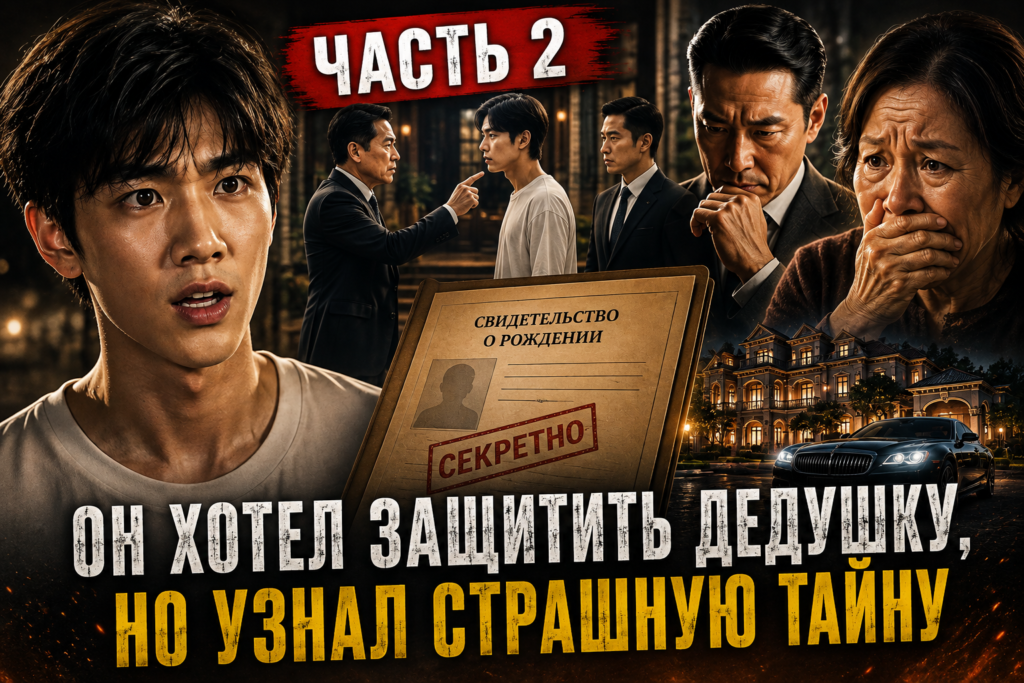 ЧАСТЬ 2 — ОН ХОТЕЛ ЗАЩИТИТЬ ДЕДУШКУ, НО УЗНАЛ СТРАШНУЮ ТАЙНУ